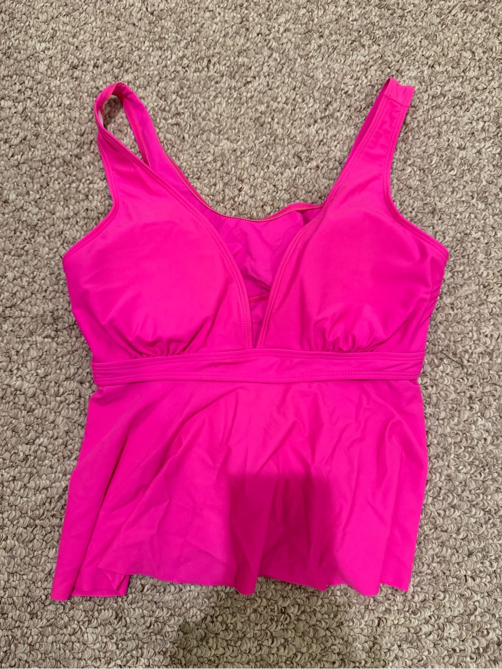 Woman’s Fuchsia Tankini Set